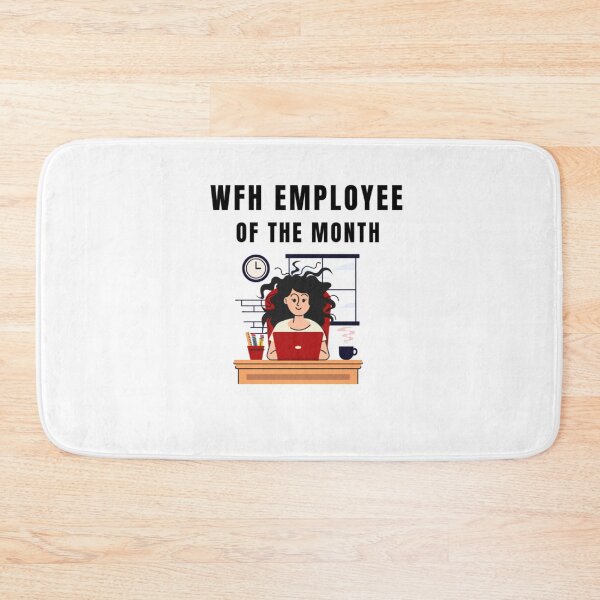 Item preview, Work From Home Employee Of The Month designed and sold by joabaj.