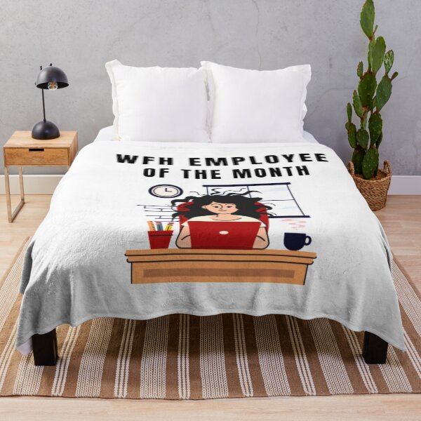 Item preview, Work From Home Employee Of The Month designed and sold by joabaj.