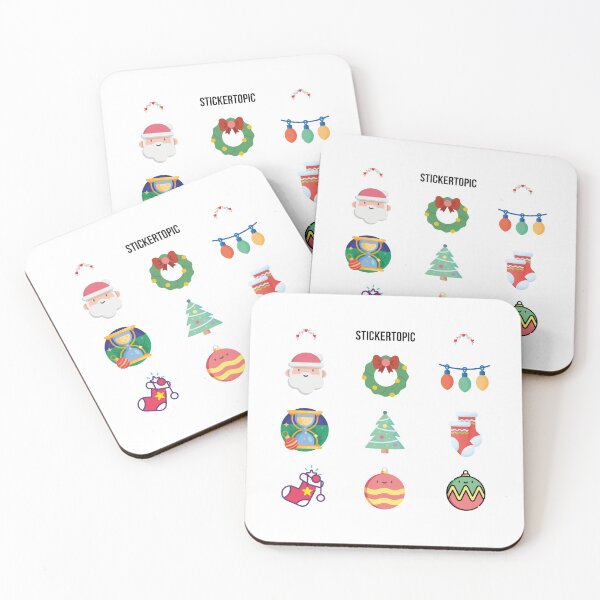 Item preview, Merry Christmas Illustrations Pack designed and sold by stickertopic.