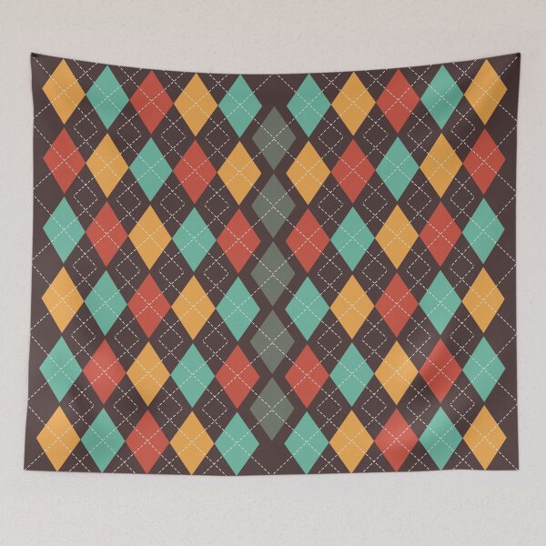 Item preview, Colorful Vintage Argyle designed and sold by MarkTees.