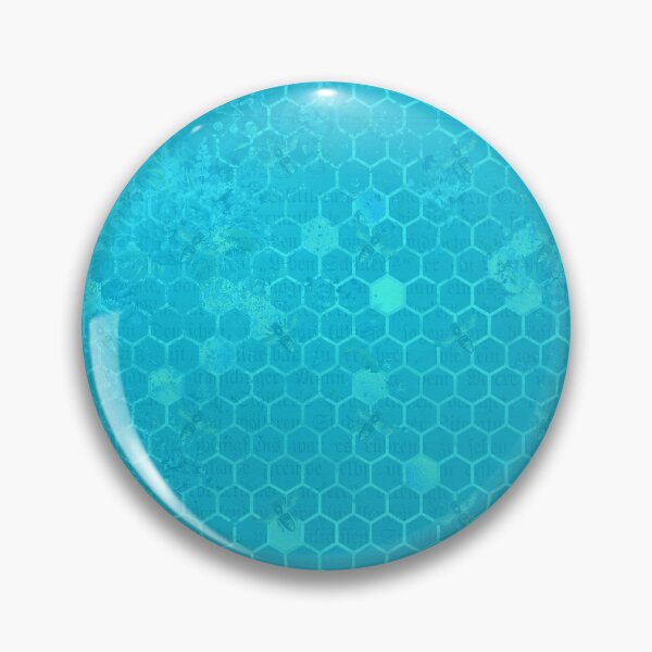 Item preview, Aqua Bee Vintage Textured Patterns designed and sold by Eatmyshirtz.