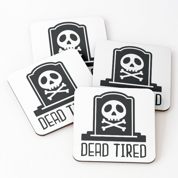 Item preview, Dead Tired Halloween Design designed and sold by CompassandCrate.