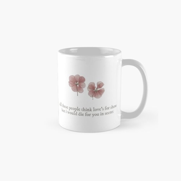 fleurs - paix Mug classique