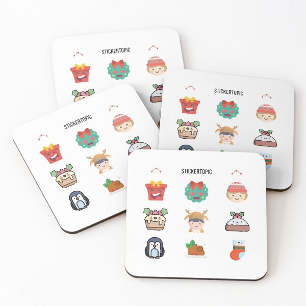Item preview, Merry Christmas Illustrations Pack designed and sold by stickertopic.