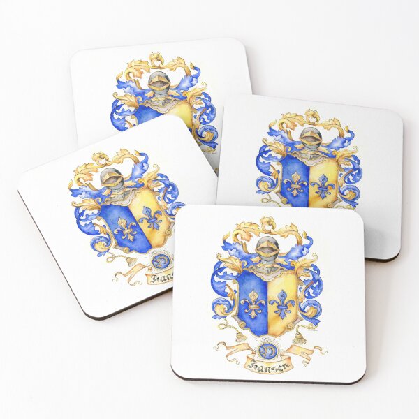 Item preview, Hansen Family Crest designed and sold by Jamie Hansen Art.