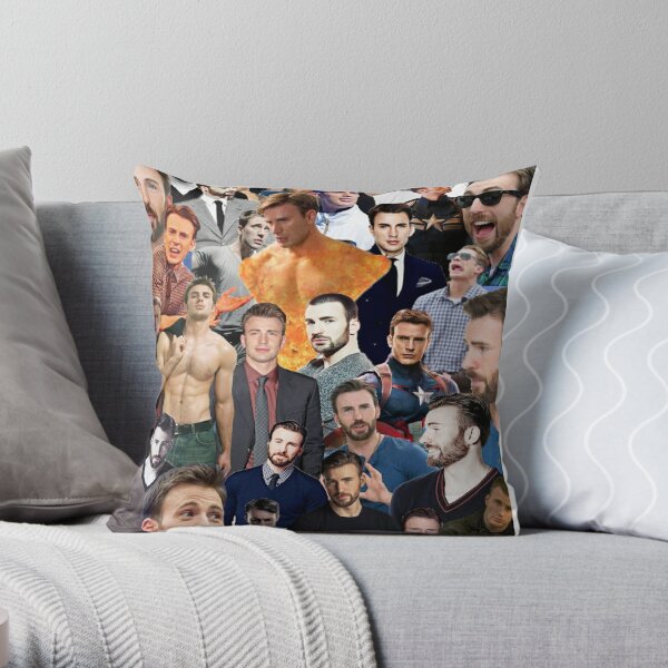 chris evans plush pillow