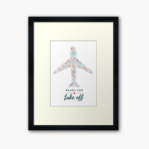 Cross Check Don't Blow It Aviation Funny Flight Attendant Quotes Art Board  Print for Sale by waleshop