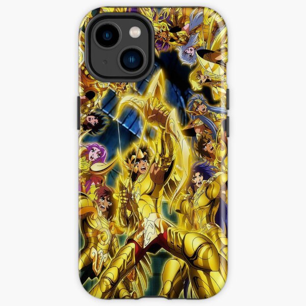 Caballeros del Zodiaco Funda resistente para iPhone