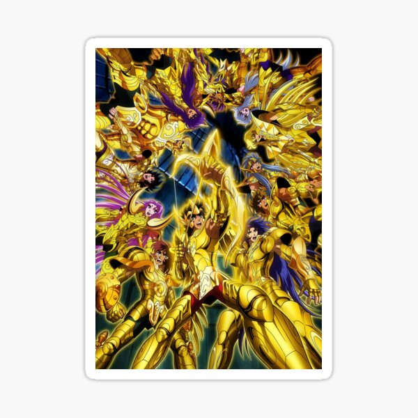 Les Chevaliers du Zodiaque Sticker