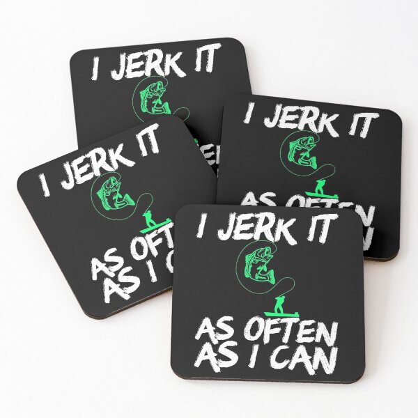 Item preview, Funny Fishing Graphic Fisherman Gifts Present For Fisherman I Jerk It As Often As I Can designed and sold by Akmloza.