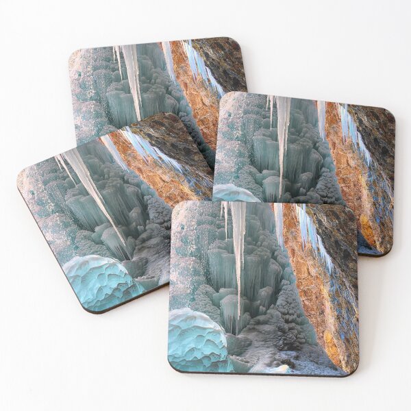 Item preview, Frozen Waterfall  in the Winter  designed and sold by Rocky Mountain Artistry.