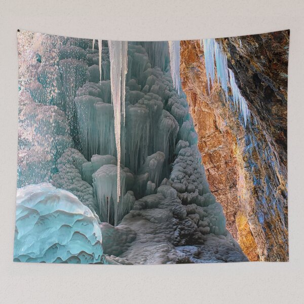 Item preview, Frozen Waterfall  in the Winter  designed and sold by Rocky Mountain Artistry.