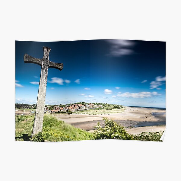Cross Hill, Alnmouth, Northumberland Poster