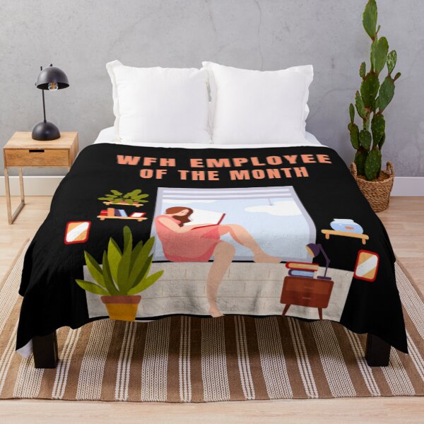 Item preview, Work From Home Employee Of The Month designed and sold by joabaj.