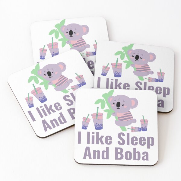 Item preview, I Like Sleep And Boba designed and sold by BahiaStyle.