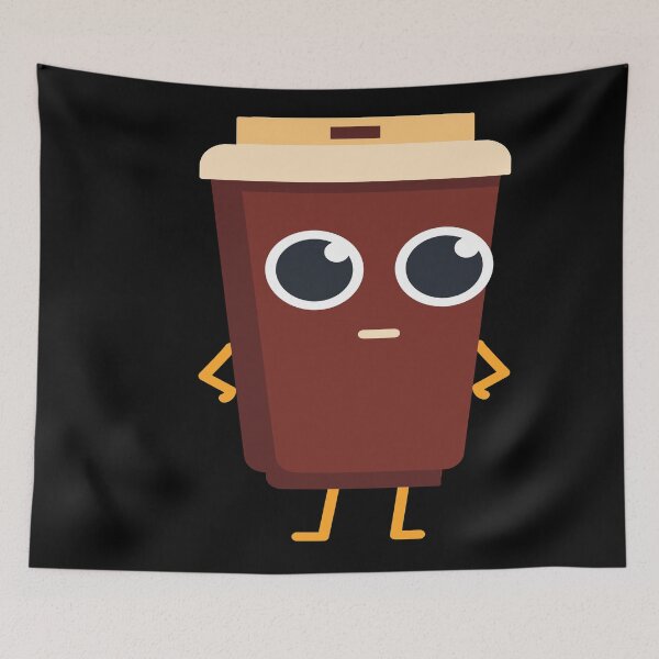 Item preview, Cute Coffee designed and sold by TrueTrippyArts.