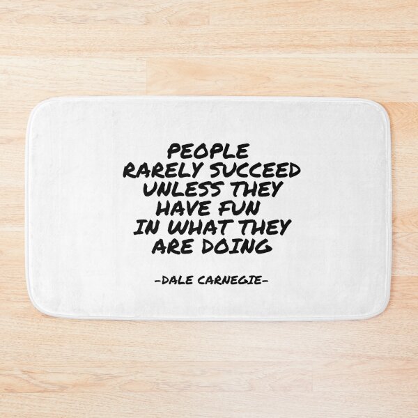 Item preview, Dale Carnegie - People rarely succeed unless they have fun in what they are doing designed and sold by appleofyoureye.