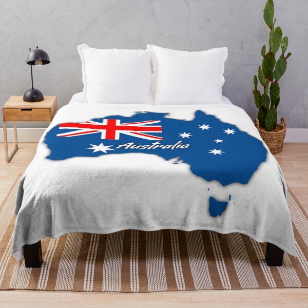 Item preview, Australia map with national flag, Australian Flag inside Map of Australia designed and sold by mashmosh.