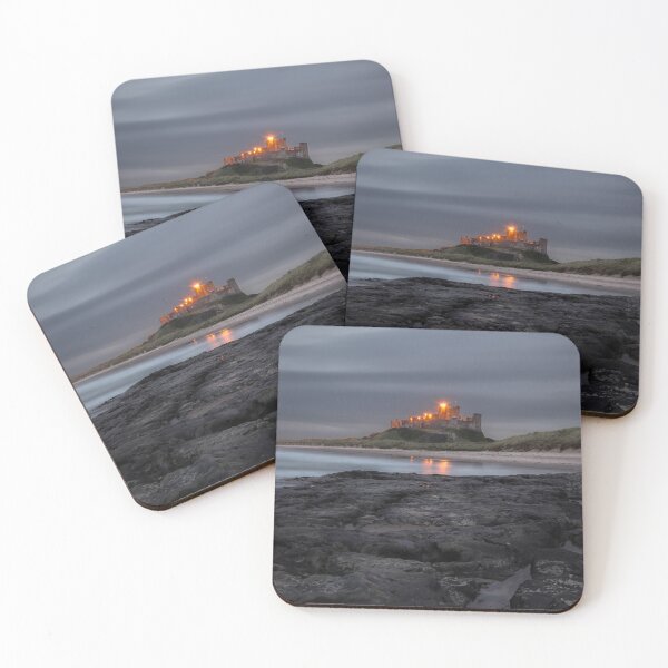 Item preview, Bamburgh Castle, Seat of Kings, at Dusk designed and sold by xperienceNE.