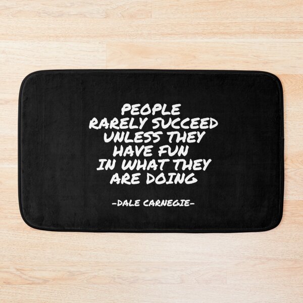 Item preview, Dale Carnegie - People rarely succeed unless they have fun in what they are doing designed and sold by appleofyoureye.