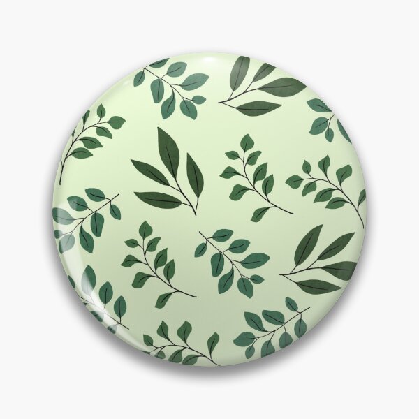 Item preview, Aesthetic Leaf Pattern Print Art Design designed and sold by Spot Sweet.