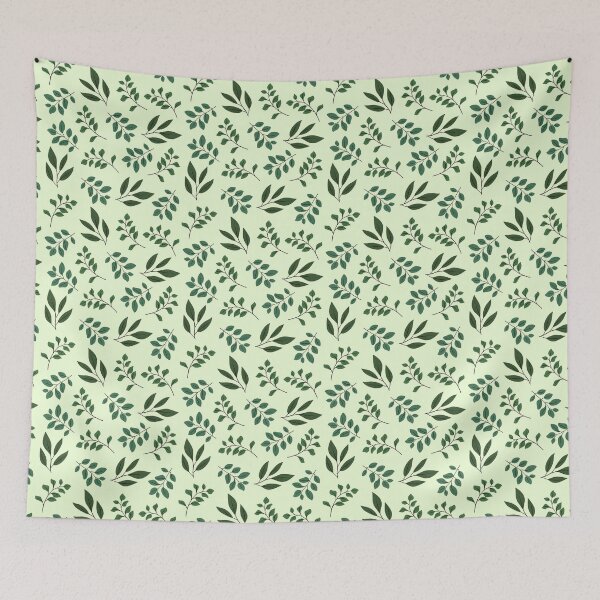 Item preview, Aesthetic Leaf Pattern Print Art Design designed and sold by Spot Sweet.