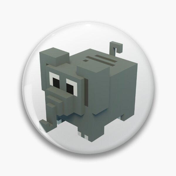 Item preview, Cuboid Elephant designed and sold by dampixels.