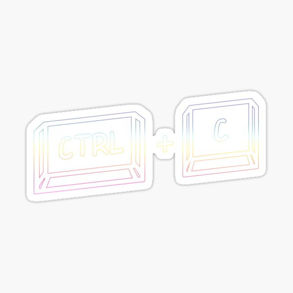 Copy Paste Stickers | Redbubble