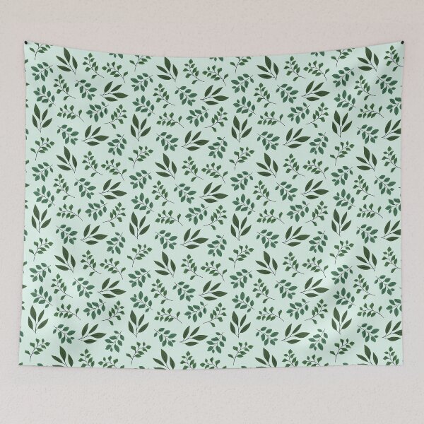 Item preview, Aesthetic Leaf Pattern Print Art Design designed and sold by Spot Sweet.