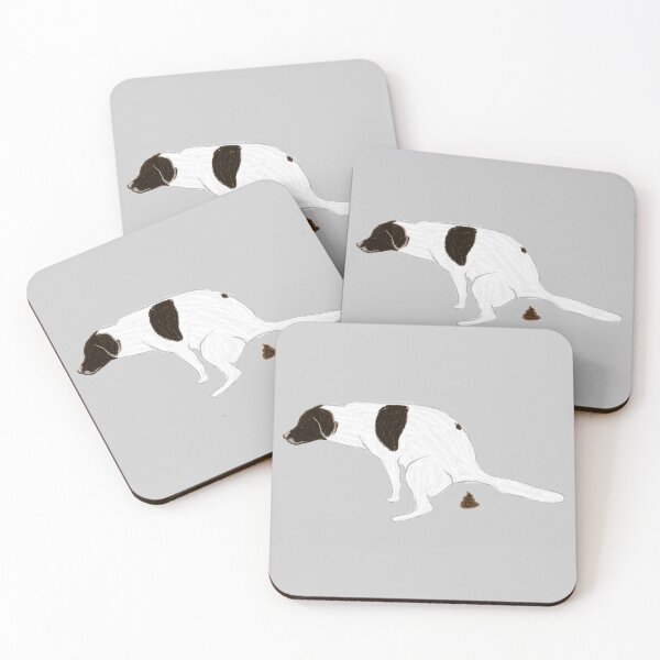 Item preview, Artwork of an English Pointer Dog squatting I designed and sold by JD's Shop.