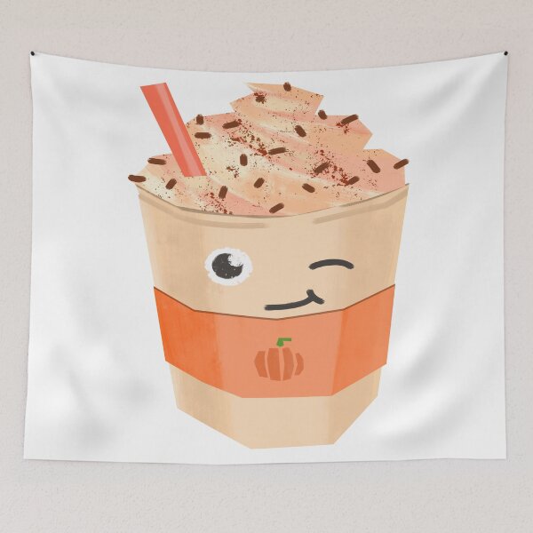 Item preview, Cute Pumpkin Spice Latte designed and sold by TrueTrippyArts.