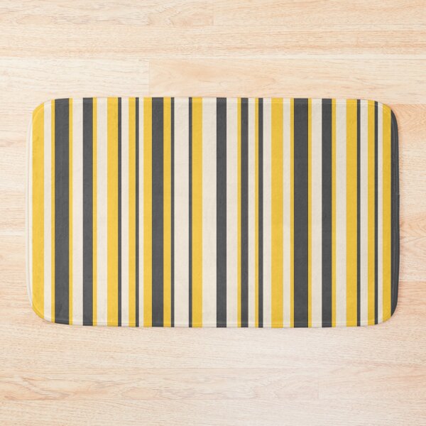 Item preview, Striped pattern in yellow and dark gray designed and sold by Slanapotam.