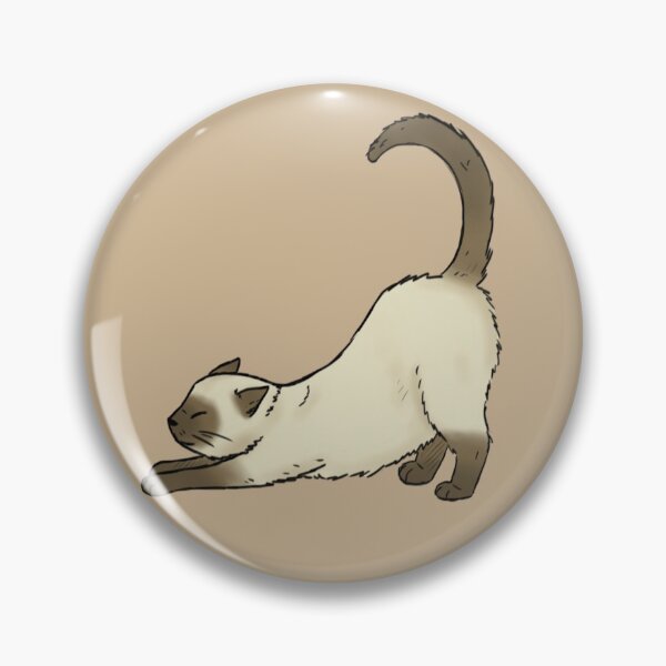 Item preview, Siamese cat designed and sold by Milanicole.