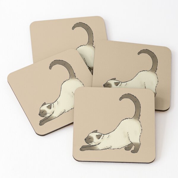 Item preview, Siamese cat designed and sold by Milanicole.