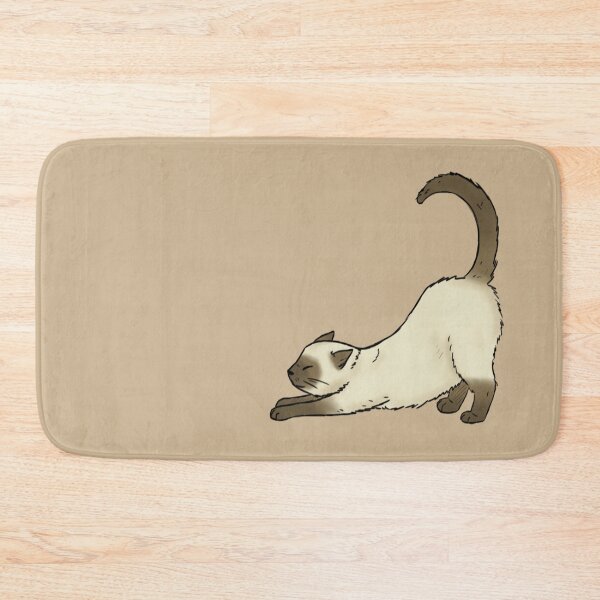 Item preview, Siamese cat designed and sold by Milanicole.