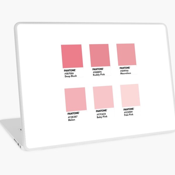 Pastel pink pantone color swatch Art Print for Sale by softlycarol