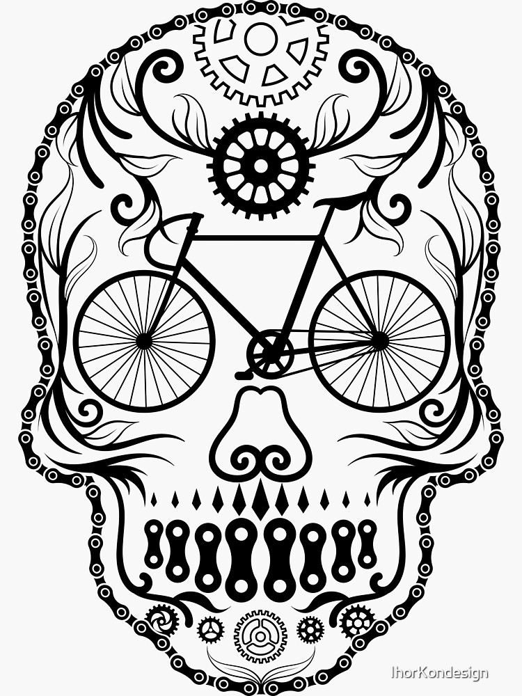 Cycling skull cheap