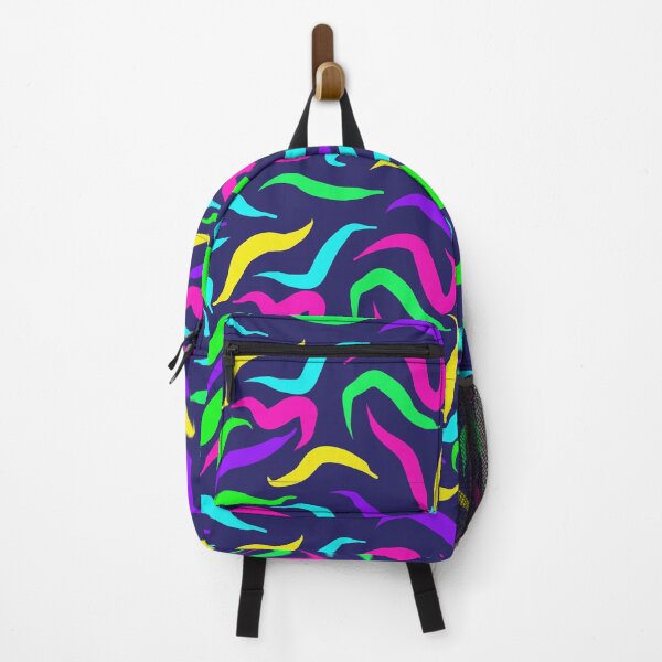 Item preview, Neon Worm Time, in Dark Blue designed and sold by Miranda Benson.