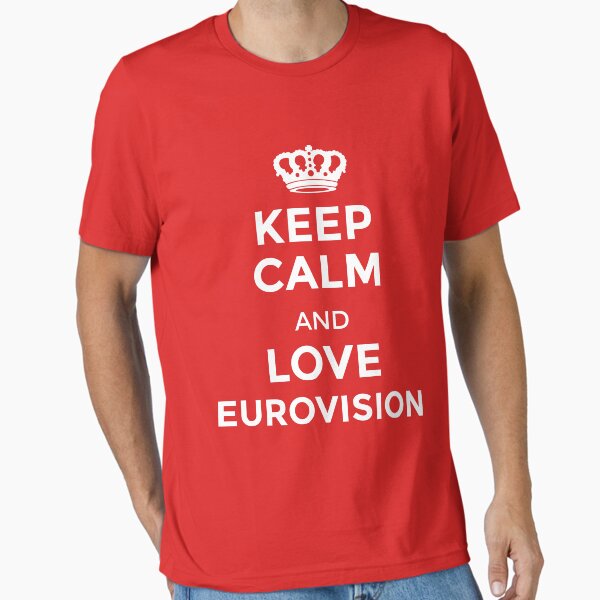 Item preview, Keep Calm and love EUROVISION designed and sold by missmarylin.