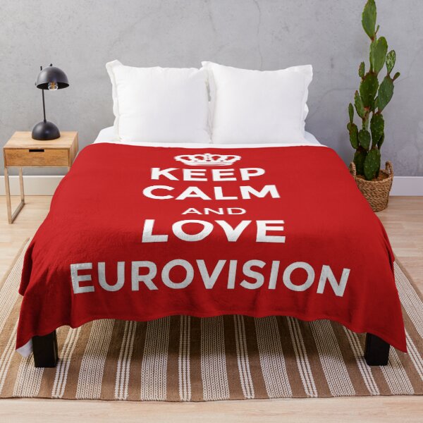 Item preview, Keep Calm and love EUROVISION designed and sold by missmarylin.