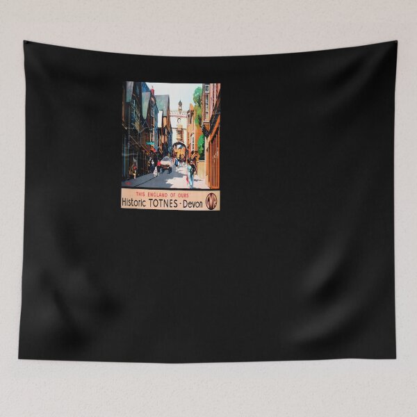 Item preview, retro iconic Totnes designed and sold by CorasPosters.