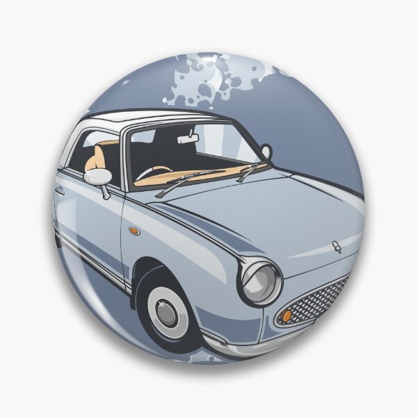 Item preview, Pale Aqua Nissan Figaro designed and sold by jamieleeart.