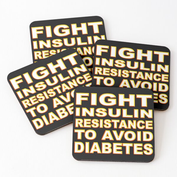 Item preview, FIGHT INSULIN RESISTANCE TO AVOID DIABETES - HAPPY WORLD DIABETES DAY designed and sold by Ralek.