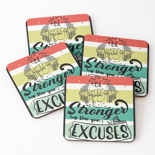 Item preview, Be stronger than your  excuses designed and sold by Moussa  Sussi.