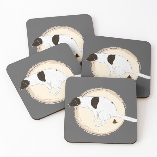 Item preview, Artwork of an English Pointer Dog squatting III designed and sold by JD's Shop.