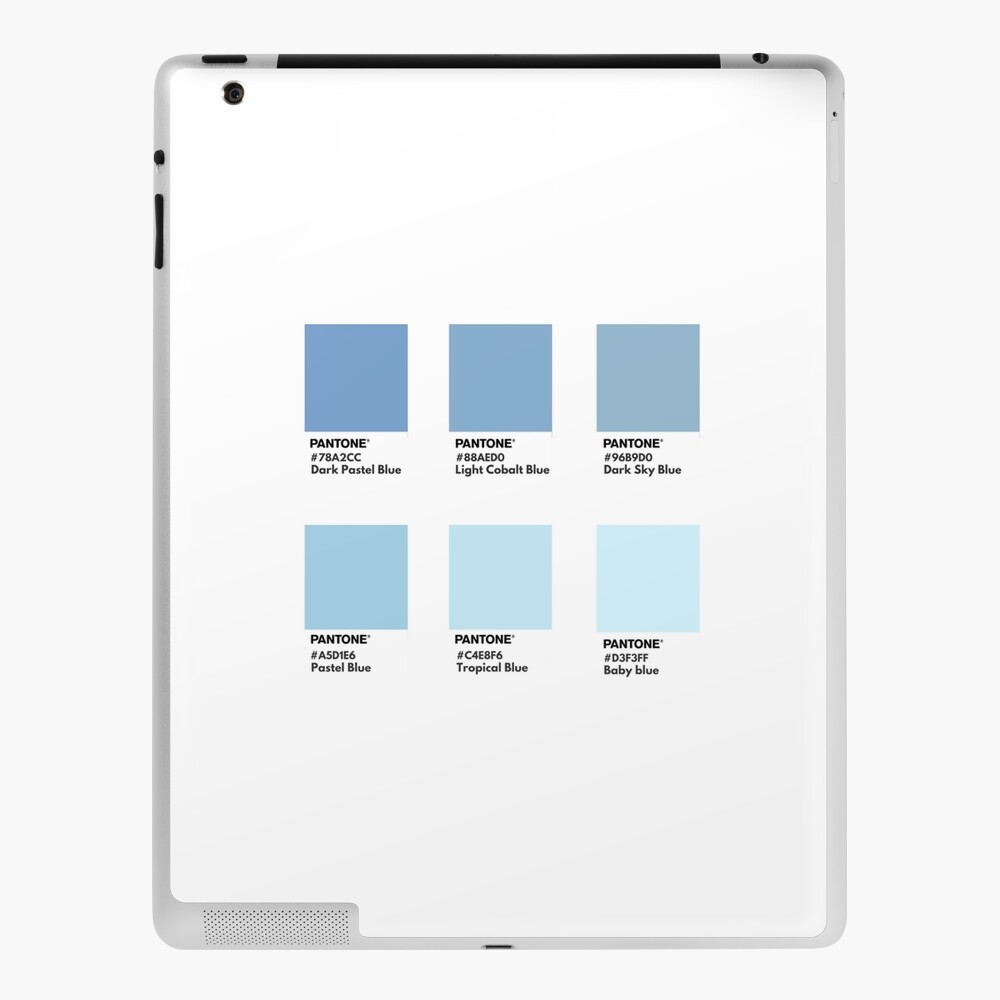 Pantone - Baby Blue iPad Case & Skin for Sale by byceline