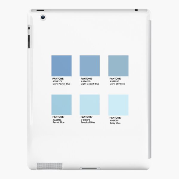 Pantone - Baby Blue iPad Case & Skin for Sale by byceline