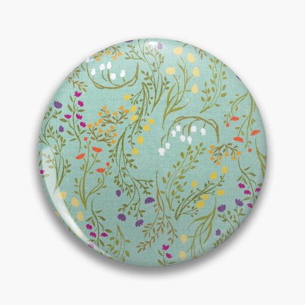 Item preview, Summer Meadow Morning Spring Blue designed and sold by Cecilia Mok.