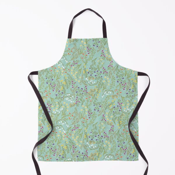 Item preview, Summer Meadow Morning Spring Blue designed and sold by Cecilia Mok.