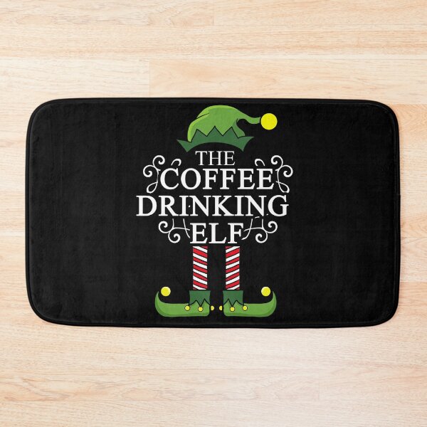 Item preview, The Coffee Drinking Elf Christmas 2020 Quaratine  designed and sold by Sioox.